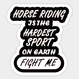 Horses Riding Girls Women Stable Reithof Sticker